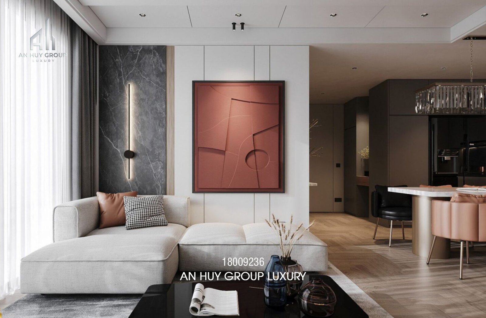 Thiết kế nội thất chung cư Masteri West Height