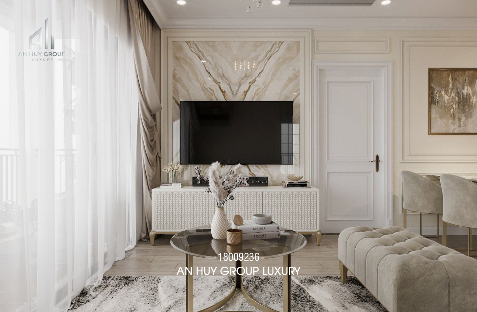 Thiết kế nội thất chung cư Vinhomes Ocean Park