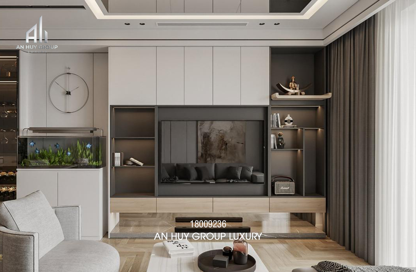 Thiết kế nội thất chung cư The Matrix One