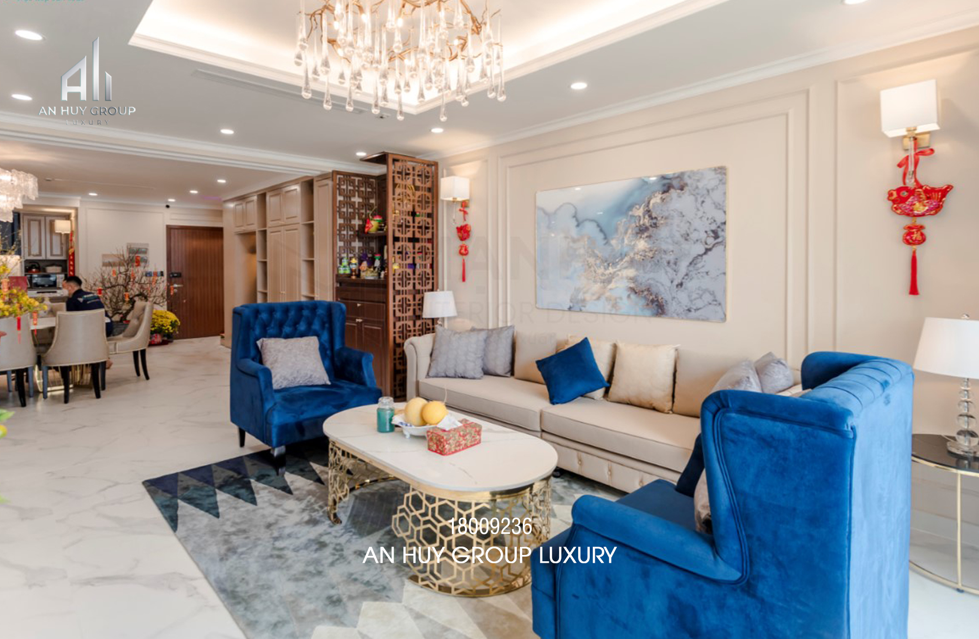 Thiết kế nội thất căn hộ Riverside Residence