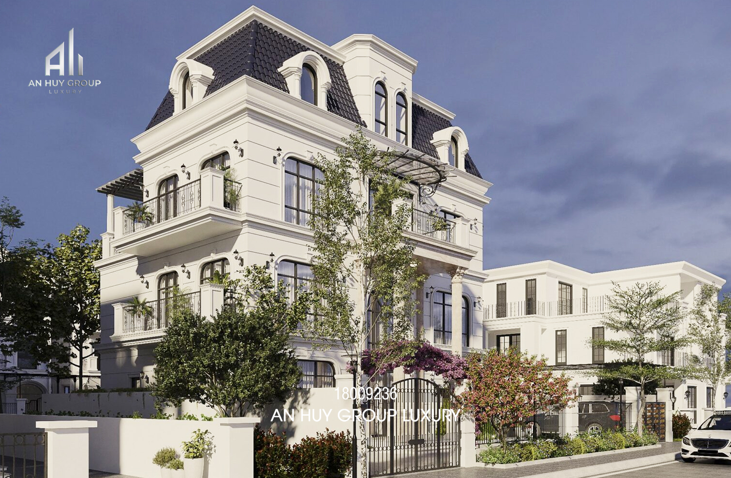 Thiết kế kiến trúc biệt thự tân cổ điển